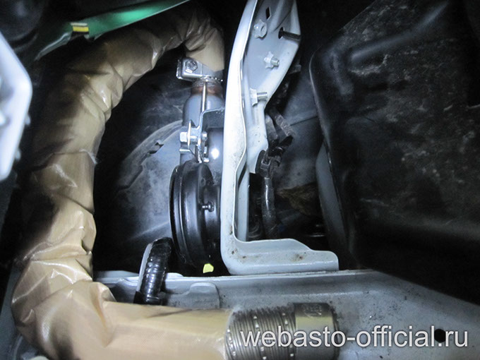 Установка подогревателя Webasto на авто Subaru Forester